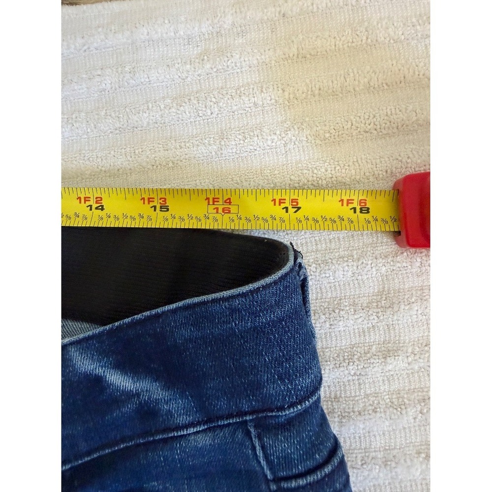 Aveology Womens Blue Flareโ Jeans Bootcut Denim Front Seam Size 18 - Picture 16 of 16